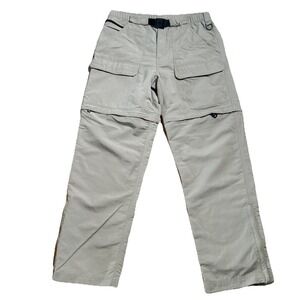 The North Face Cargo Pants Men's M Convertible Belted Outdoor Hiking Lightweight